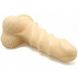 Dildo with Suction Cup - Leten Super Muscle Large, 4cm diameter, TPE, delicate touch, embossed