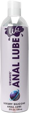 Silicone-based anal lubricant - Wet Uranus Anal Lube, thick, colorless and odorless (236 ml)