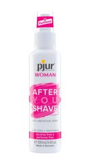 Aftershave spray - pjur WOMAN After you shave 100 ml with aloe vera and panthenol, does not dry the skin, no burning