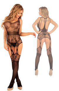 Body jumpsuit - Agena Livia Corsetti Fashion black, S/L TS070008 &mdash; photos