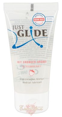 Lubricant - Just Glide Strawberry 50ml