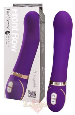 Hi-tech вибратор - Front Row Purple Vibrator