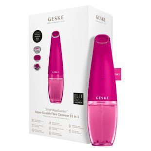 Очищающее устройство для лица GESKE Aqua-Stream Face Cleanser 8в1 magenta HB0399 фото