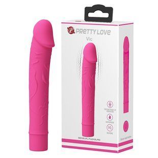 Вібратор - Pretty Love Vic Pink dark - 15 x 2 6603BI0764 фото