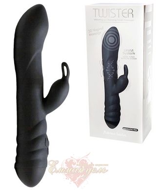 Rabbit vibrator with spiral 3D massage - Adrien Lastic Twister