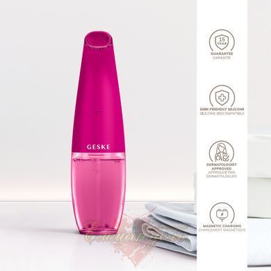 Очищающее устройство для лица GESKE Aqua-Stream Face Cleanser 8в1 magenta HB0399 фото
