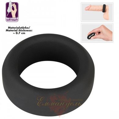 Эрекционное кольцо - Black Velvets Cock Ring 2.6 cm