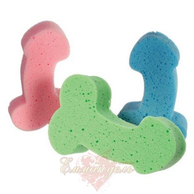 Bath sponges - Badeschwamm Penis, Red