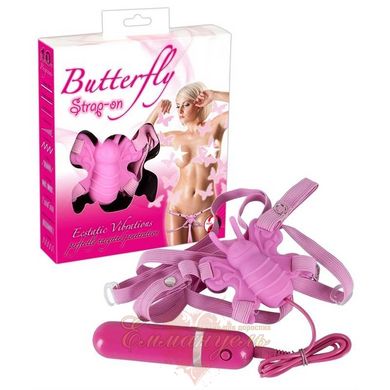 Clitoral stimulant - Butterfly Strap On