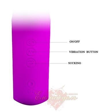 Vibrator - Pretty Love Nicola Vacuum Clit Stimulation
