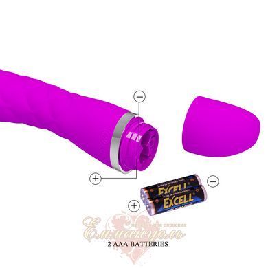 Pretty Love Truda Vibrator Purple, soft silicone 6603BI0522 &mdash; photos