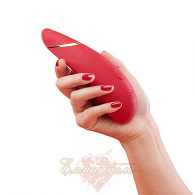 Бесконтактный клиторальный стимулятор - Womanizer Premium, Red