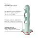Dildo - Fun Factory BOUNCER, light green, balls inside, vibration effect, diameter 3.9 cm SX0998 - photos (7