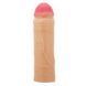Насадка на пенис Pretty Love Chane Flesh &mdash; удлинитель +5 см с реалистичными венами, TPE, 18&times;3.9 см 6603BI-026254 фото 5