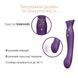 Смартвибратор Zalo Queen Twilight Purple &ndash; пульсирующая жемчужина, кристалл Swarovski SX2294 фото 2