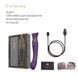 Смартвибратор Zalo Queen Twilight Purple &ndash; пульсирующая жемчужина, кристалл Swarovski SX2294 фото 6