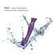 Смартвибратор Zalo Queen Twilight Purple &ndash; пульсирующая жемчужина, кристалл Swarovski SX2294 фото 5