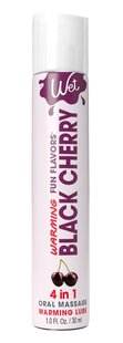 Согревающий лубрикант на водной основе - Wet Warming Black Cherry 4 in 1, без сахара (30 мл)