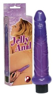 Вибратор - Jelly Anal Purple