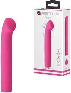Вибратор силиконовый - Pretty Love Bogey Pink - 15 x 2,6 6603BI0734 фото