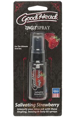 Stimulating Spray - Doc Johnson GoodHead Tingle Spray - Strawberry (29 ml)