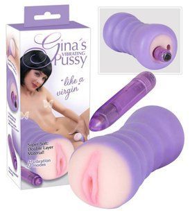 Мастурбатор - Gina's Vibratting Pussy 61325842070000 фото