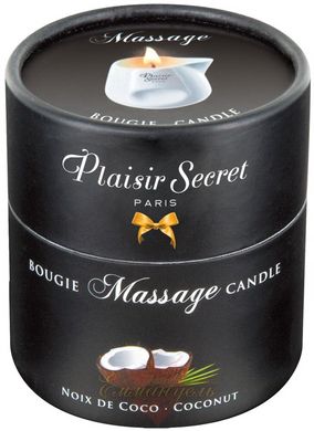 Масажна свічка - Massage Candle Coconut, 80 мл
