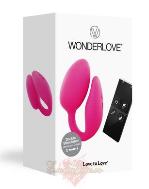 Clitoral stimulated vibro-egg - Love To Love Wonderlove with remote control
