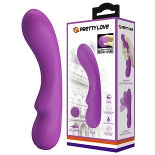 Вибратор - Pretty Love Elsa Vibrator Purple, мягкий силикон 6603BI0749 фото