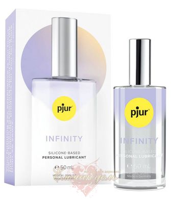 Premium silicone-based lubricant - pjur INFINITY silicone-based (50ml) 2in1 for sex and massage