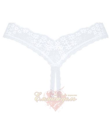 Obsessive Heavenlly crotchless thong, XL/2XL