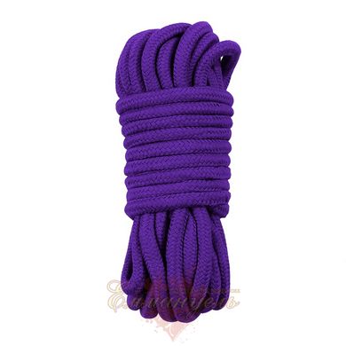 Мотузка для бондажу - 10 meters Fetish Bondage Rope, Purple