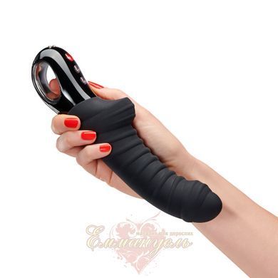 Point vibrator - G Fun Factory TIGER black, ribbed, suitable for anal stimulation SX0930 &mdash; photos