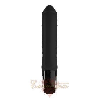Point vibrator - G Fun Factory TIGER black, ribbed, suitable for anal stimulation SX0930 &mdash; photos