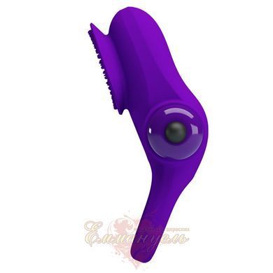 Эрекционное кольцо - Pretty Love Vibro Penis Ring II Blue 6603BI0728 фото