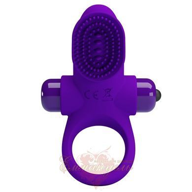 Эрекционное кольцо - Pretty Love Vibro Penis Ring II Blue 6603BI0728 фото
