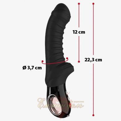 Point vibrator - G Fun Factory TIGER black, ribbed, suitable for anal stimulation SX0930 &mdash; photos