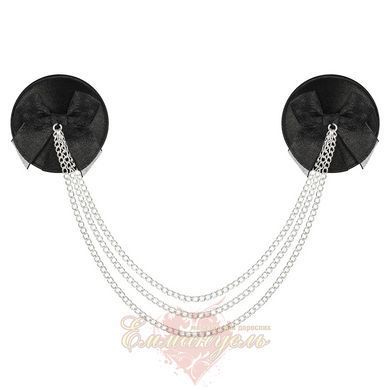 Obsessive A749 black nipple covers 410921 &mdash; photos