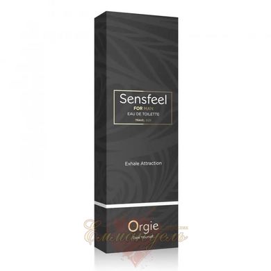 Perfume with pheromones for men - Orgie Sensfeel Man – Travel Size, 10 ml