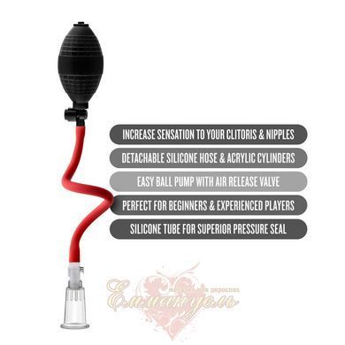 Temptasia Clitoral Pump by Blush &ndash; Beginner&rsquo;s Clitoral Pumping System, Black SO8839 &mdash; photos