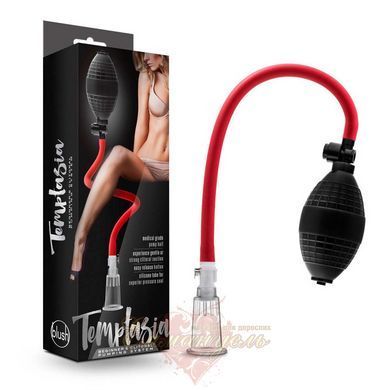 Temptasia Clitoral Pump by Blush &ndash; Beginner&rsquo;s Clitoral Pumping System, Black SO8839 &mdash; photos