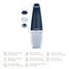 Очищающее устройство для лица GESKE Aqua-Stream Face Cleanser 8в1 midnight HB0400 фото 2