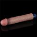 Realistic vibrator - 9" REAL SOFTEE Rechargeable Silicone Vibrating Dildo