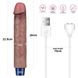 Realistic vibrator - 9" REAL SOFTEE Rechargeable Silicone Vibrating Dildo