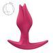 Анальна пробка Fun Factory Bootie Fem Bottle Raspberry, бутон 2,9 см тонкий обмежувач SX3694 фото