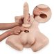 Torso with suction cup dildo - SilexD Apollo L Male Torso, super realistic, thermosetting