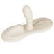 Sit-on-top смарт-вибратор - Zalo Flora Smart Vibrating Pad Ivory White, 9 моторов SX0718 фото
